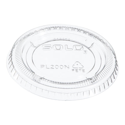 LID, CUP SOUFFLE PLAS W/O SLOTCLR (125/SL 20SL/CS)