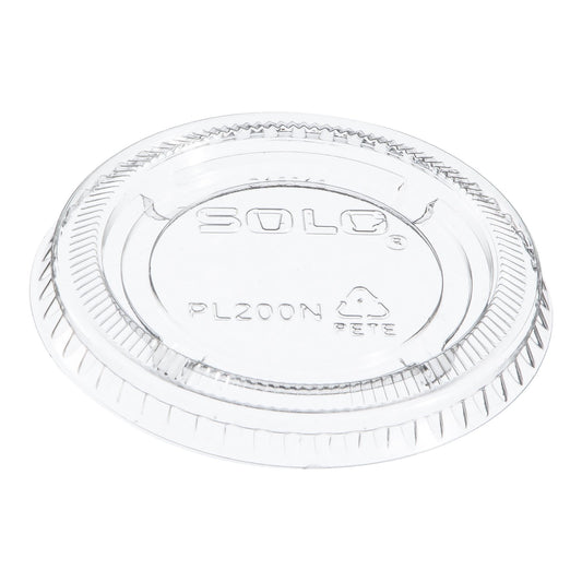 LID, CUP SOUFFLE PLAS W/O SLOTCLR (125/SL 20SL/CS)