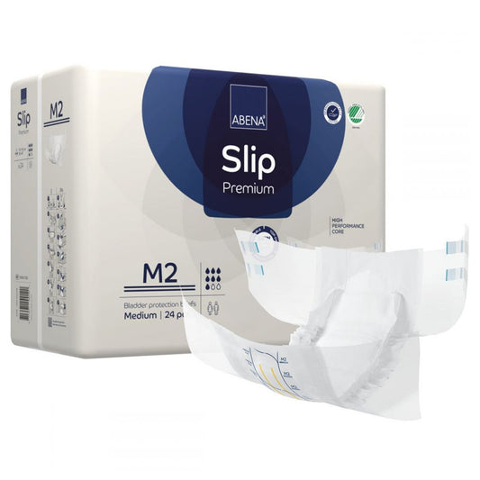 BRIEF, INCONT ABENA SLIP PREM ADLT M2 MED (24/PK 4PK/CS)