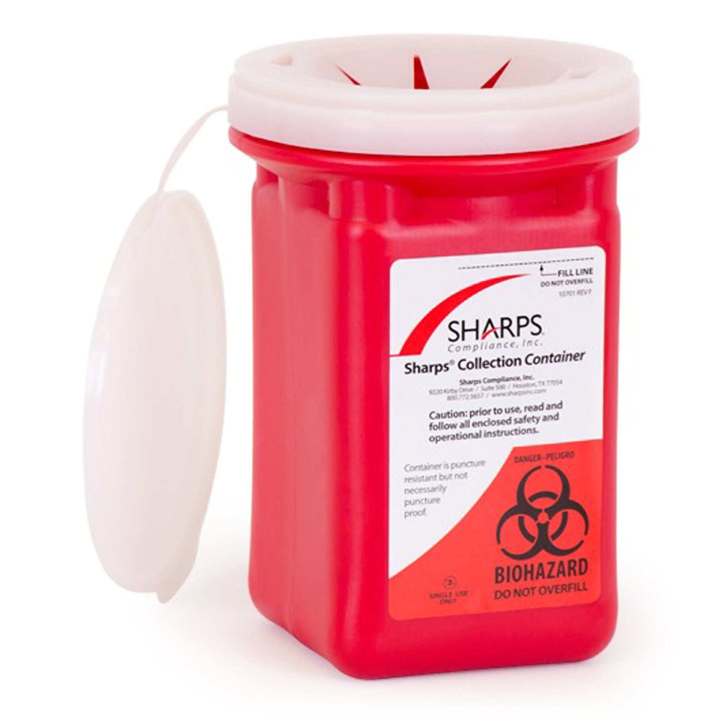 CONTAINER, SHARPS MAILBACK 1QT(12/CS)