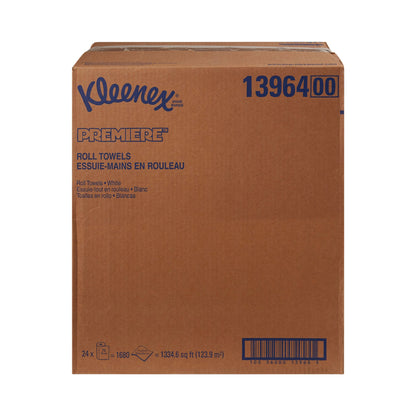 TOWEL, PAPER KLEENEX PREMIER WHT (24RL/CS) KIMCON