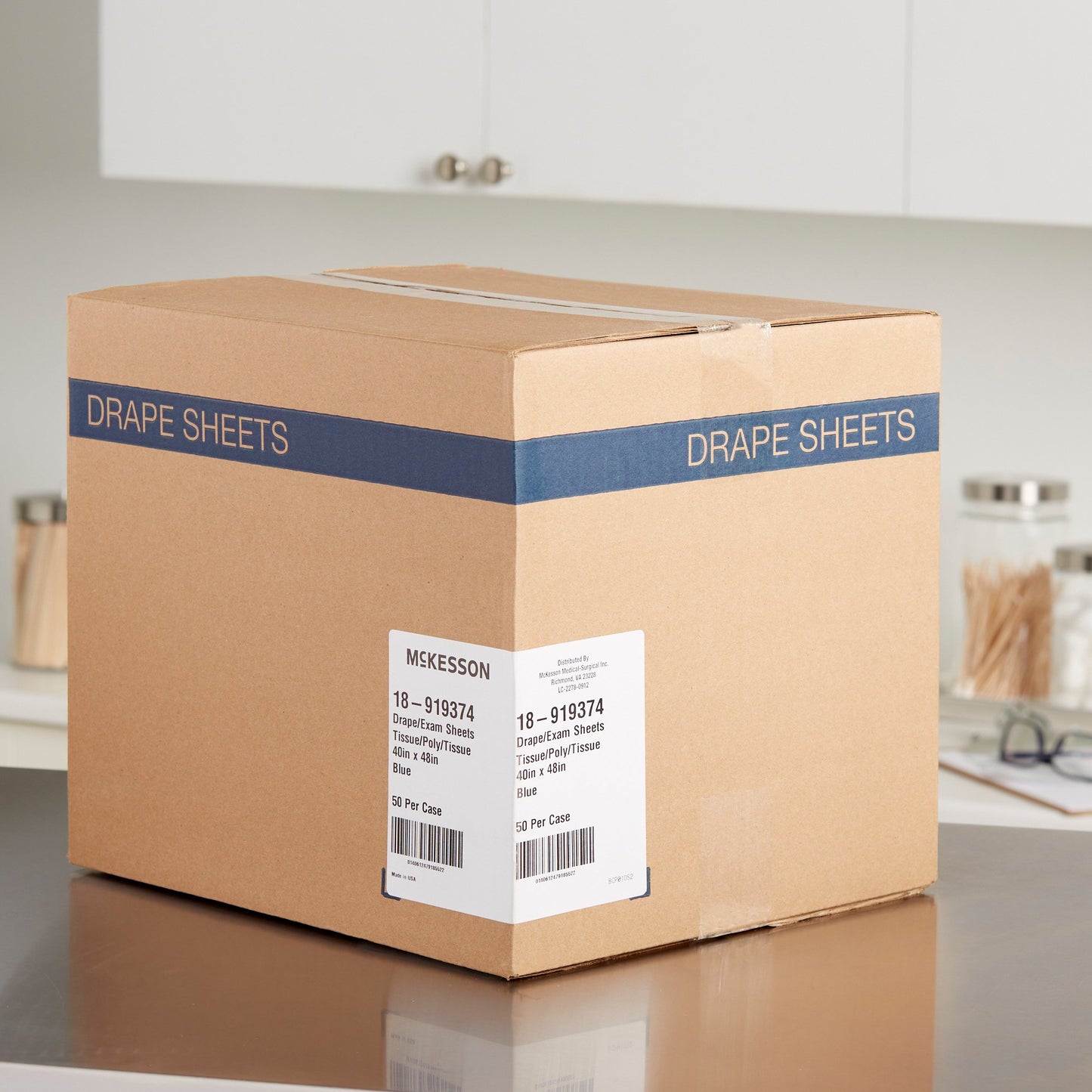 SHEET, DRAPE T/P/T BLU 40X48 (50/CS)