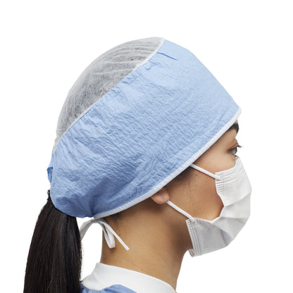 CAP, SURG TIE BLU (100/CT 6CT/CS)