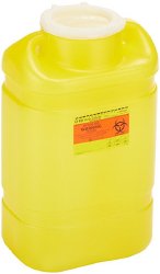 CONTAINER, SHARPS CHEMO YLW 5.1GL (8/CS)