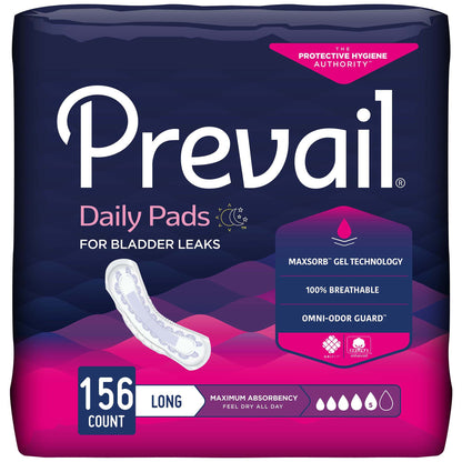 PAD, INCONT PREVAIL LNG MAX (39/PK 4PK/CS)