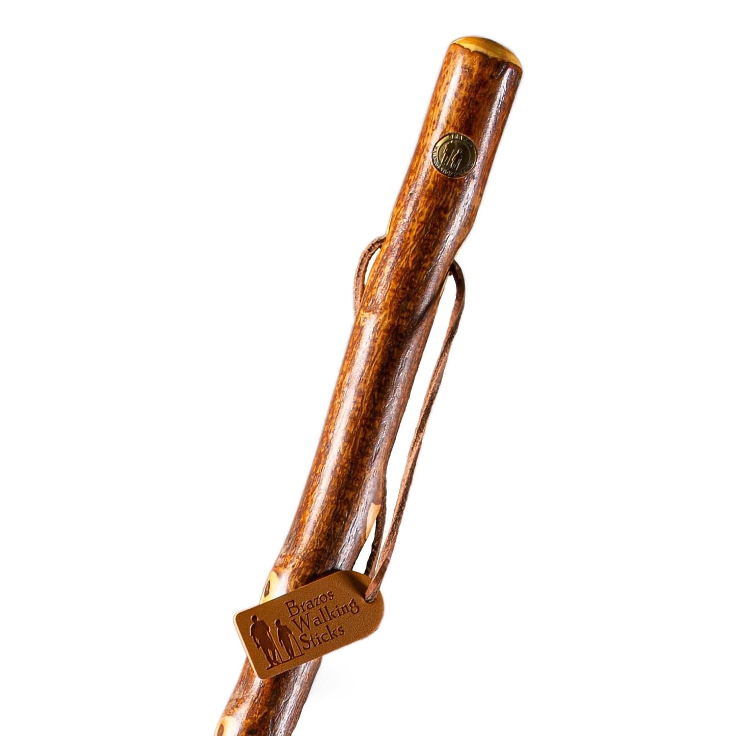 STICK, WALKING WOOD BRAZOS FREE FORM HAWTHORN 58"