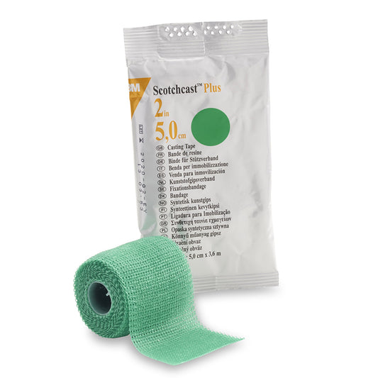 TAPE, CAST SCOTCHCAST 2"X4YDS GRN (10RL/BX) 3MORTH