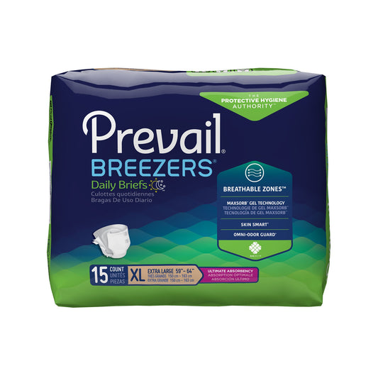 BRIEF, PREVAIL BRTHABL XLG (15/PK 4PK/CS)