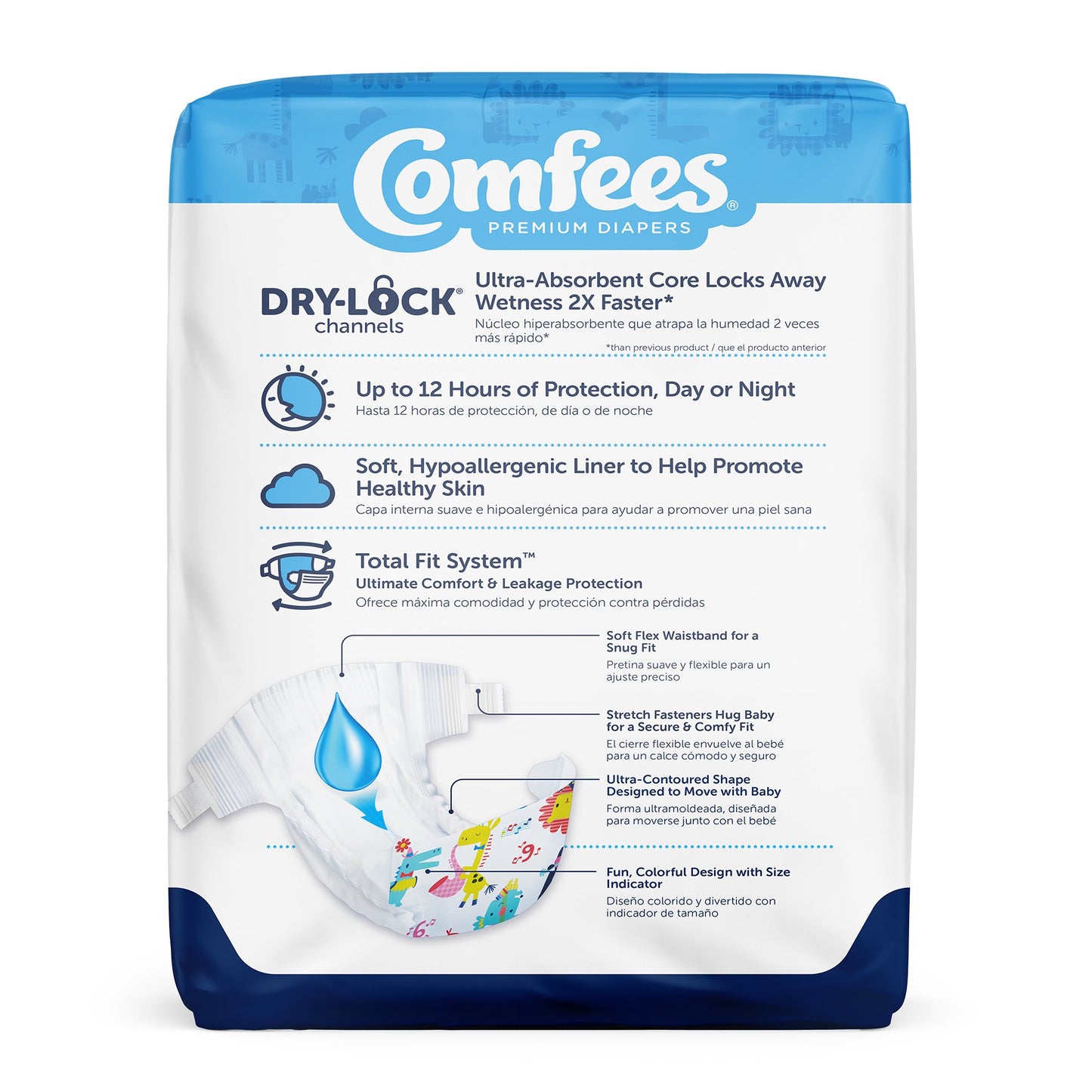 DIAPER, BABY COMFEES SZ6 (23/BG 4BG/CS)