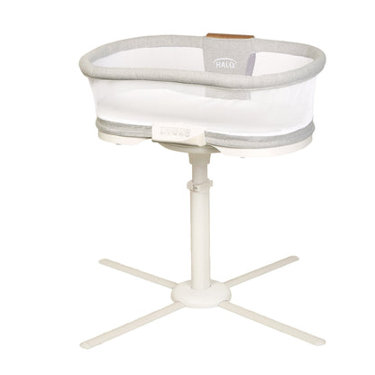 BASSINET, SWIVEL LUX SERIES VIBRATING ADJ HT GRY