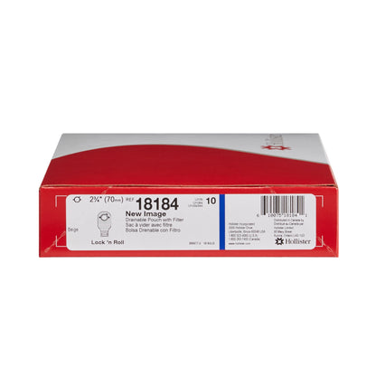 POUCH, DRN TRANSP W/FLTR 70MM 2 3/4" (10/BX)