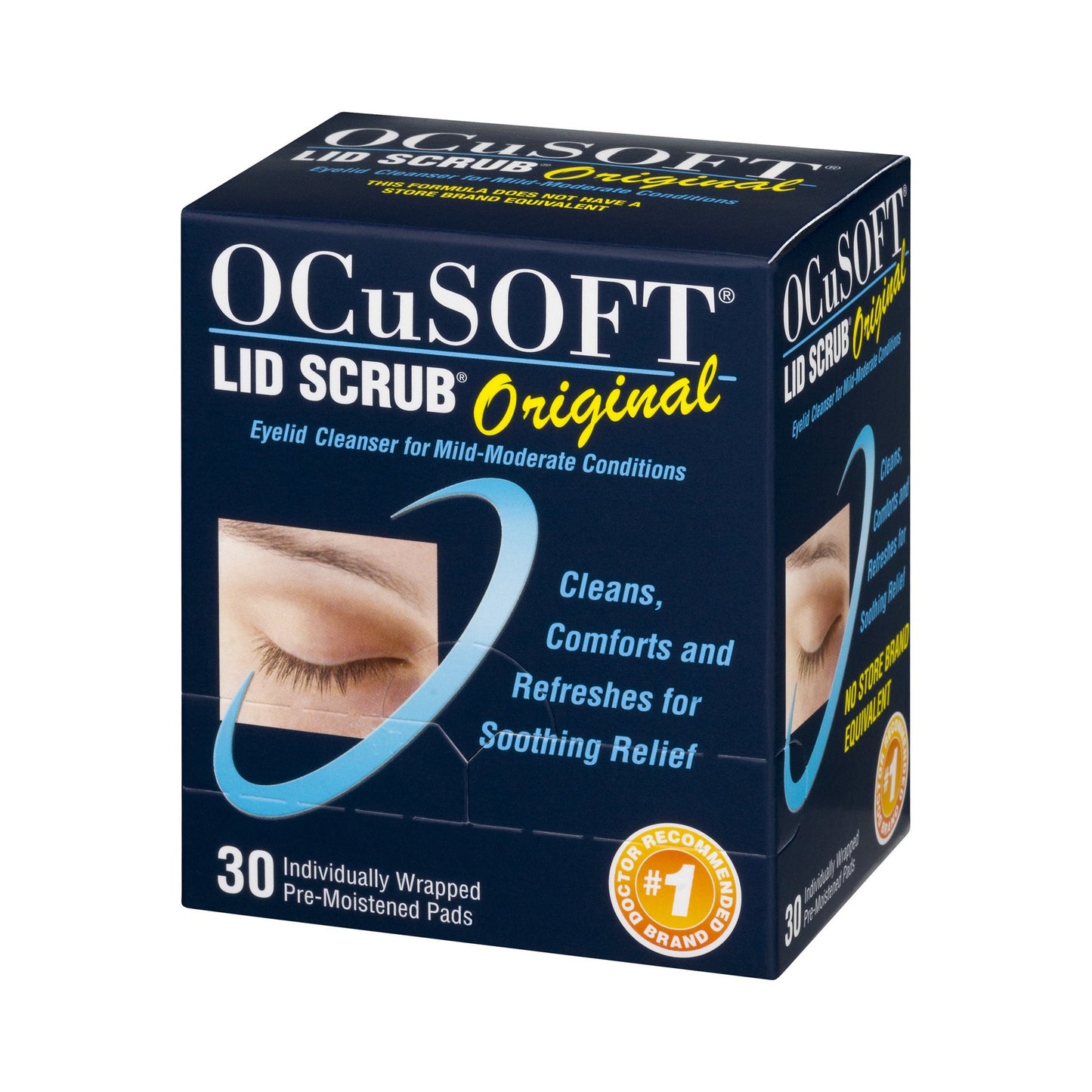 OCUSOFT LID SCRUB, PACKET (30/BX)