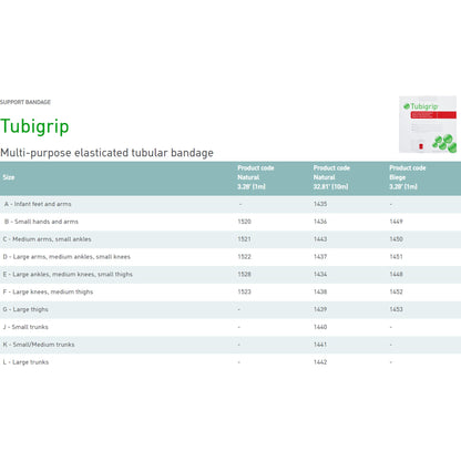 BANDAGE, ELAS NET TUBIGRIP SZJ
