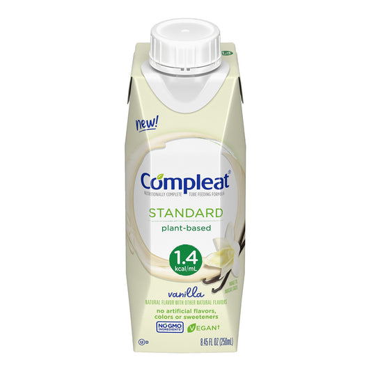 COMPLEAT, STD 1.4 CALORIE VANILLA CARTON 250ML (24/CS)