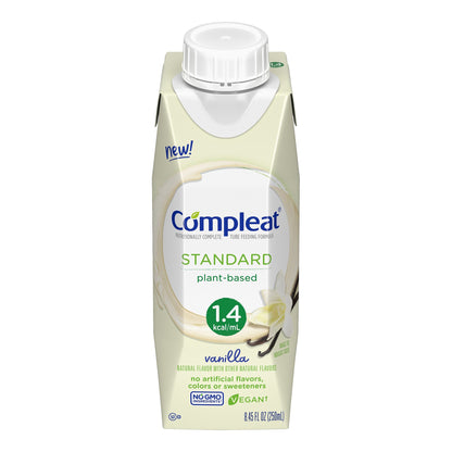 COMPLEAT, STD 1.4 CALORIE VANILLA CARTON 250ML (24/CS)