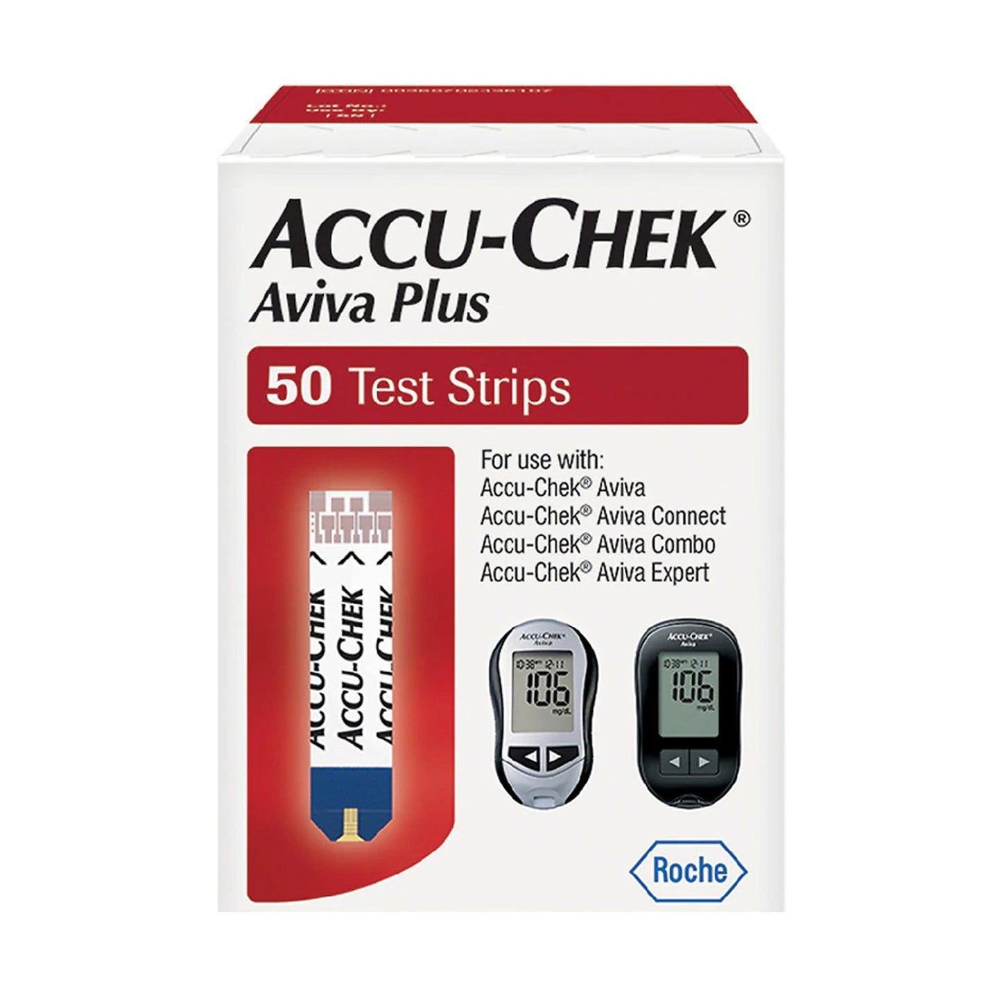 TEST STRIP, BLD GLUC AVIVA+ ACCU-CHEK(50/VL 36VL/C ROCDIA
