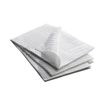 BIB, DENTAL TIP WHT 13.5"X18" (500/CS)