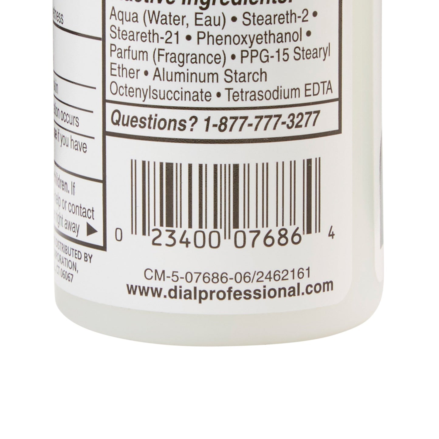 DEODORANT, DIAL ANTI PERSPIRANT 1.5OZ (48/CS)