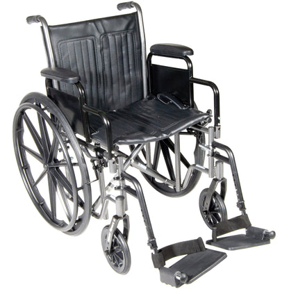 WHEELCHAIR, DDA SF 18" 300LBS