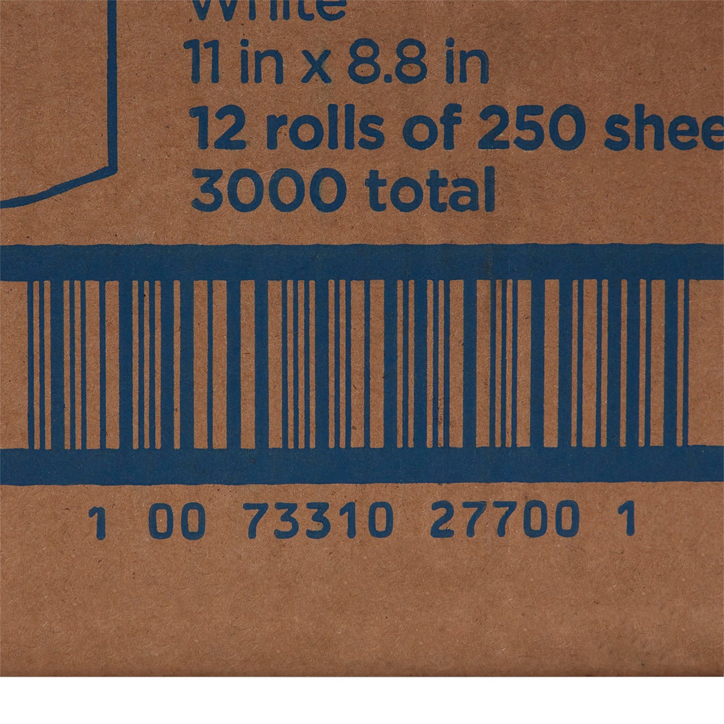 TOWEL, PAPER PERFORM 2PLY WHT (12RL/CS)