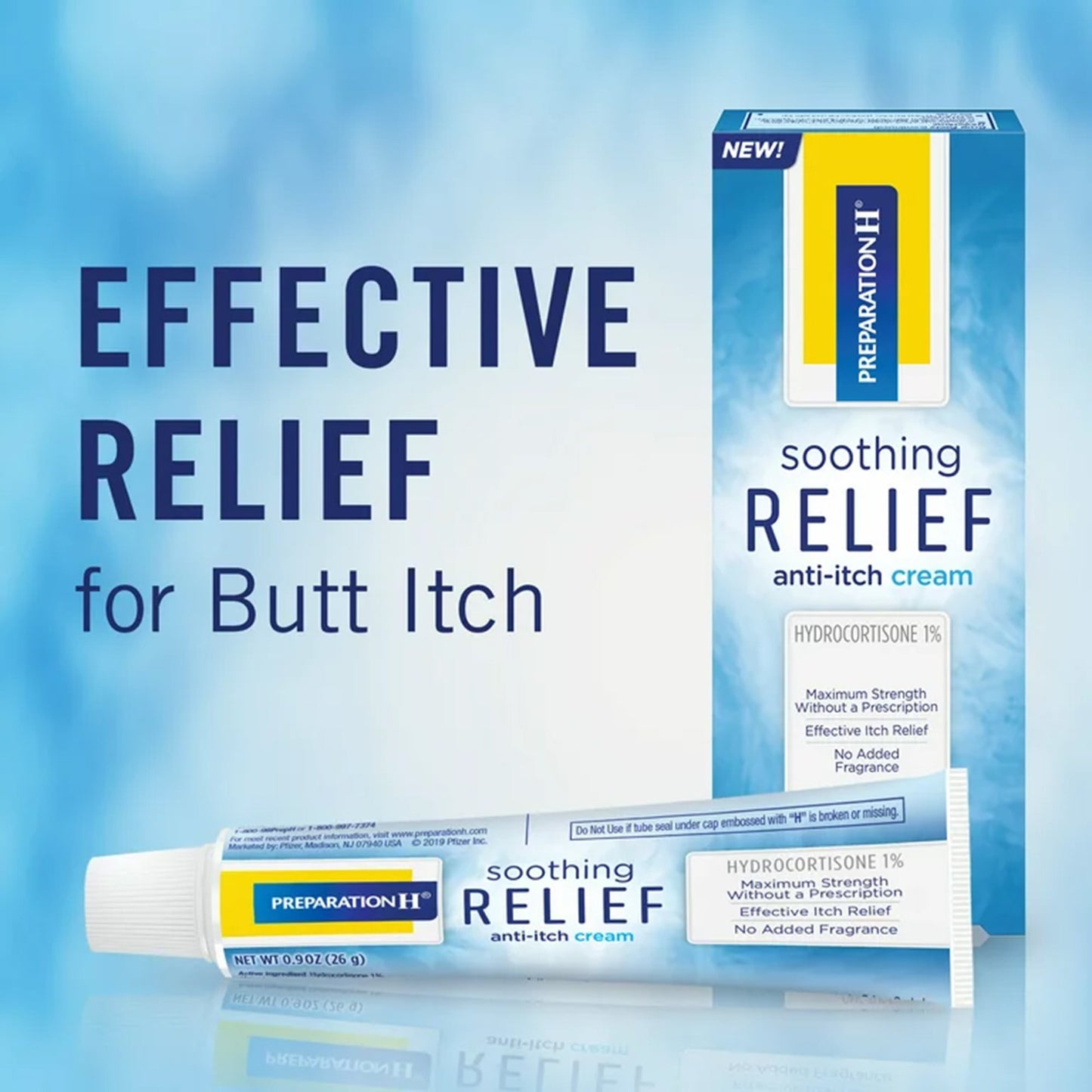 PREPARATION H, CRM SOOTHING RELIEF 0.9OZ