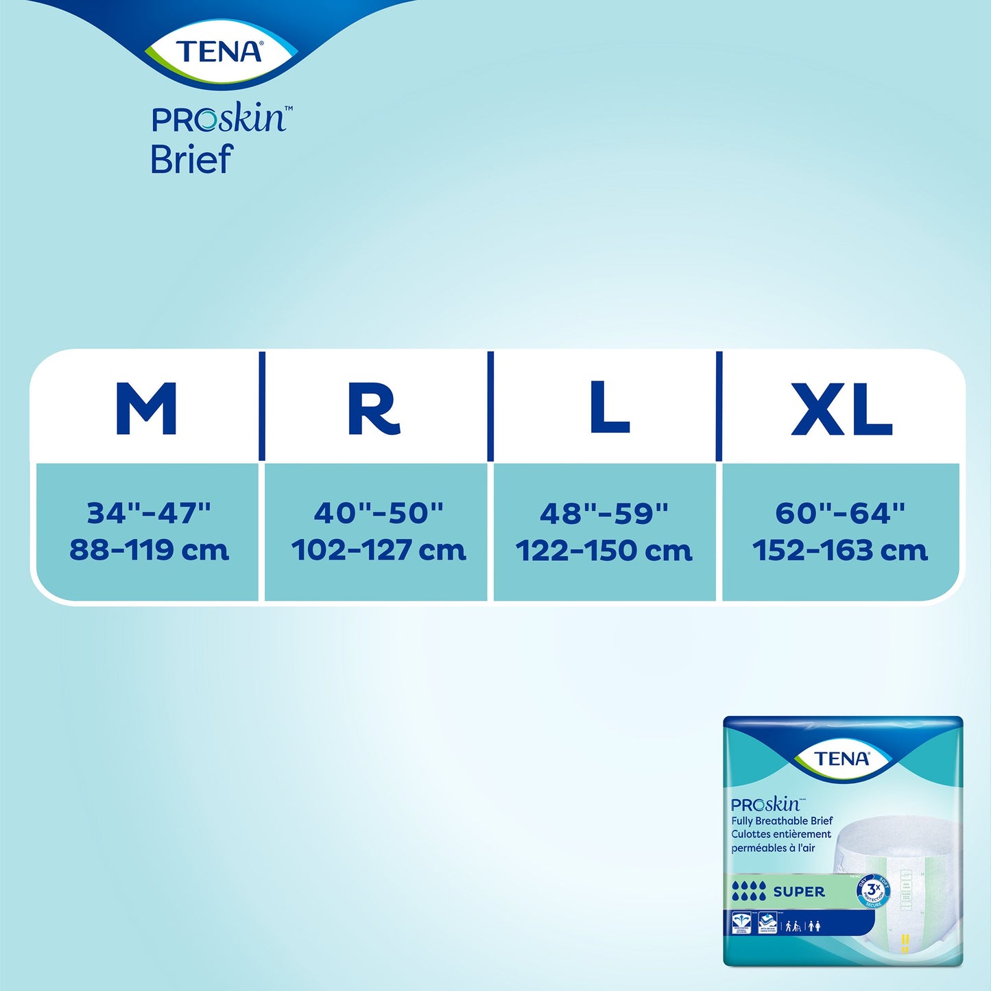 BRIEF, TENA SUPER ADLT XLG (15/BG 4BG/CS) SCAPER