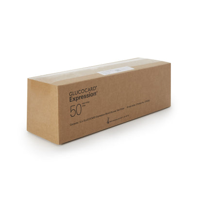 TEST STRIP, BLD GLUC GLUCOCARDEXPRESS (50/BX 12BX/