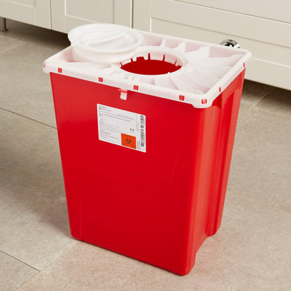 CONTAINER, SHARPS RED 18GL (7/CS)