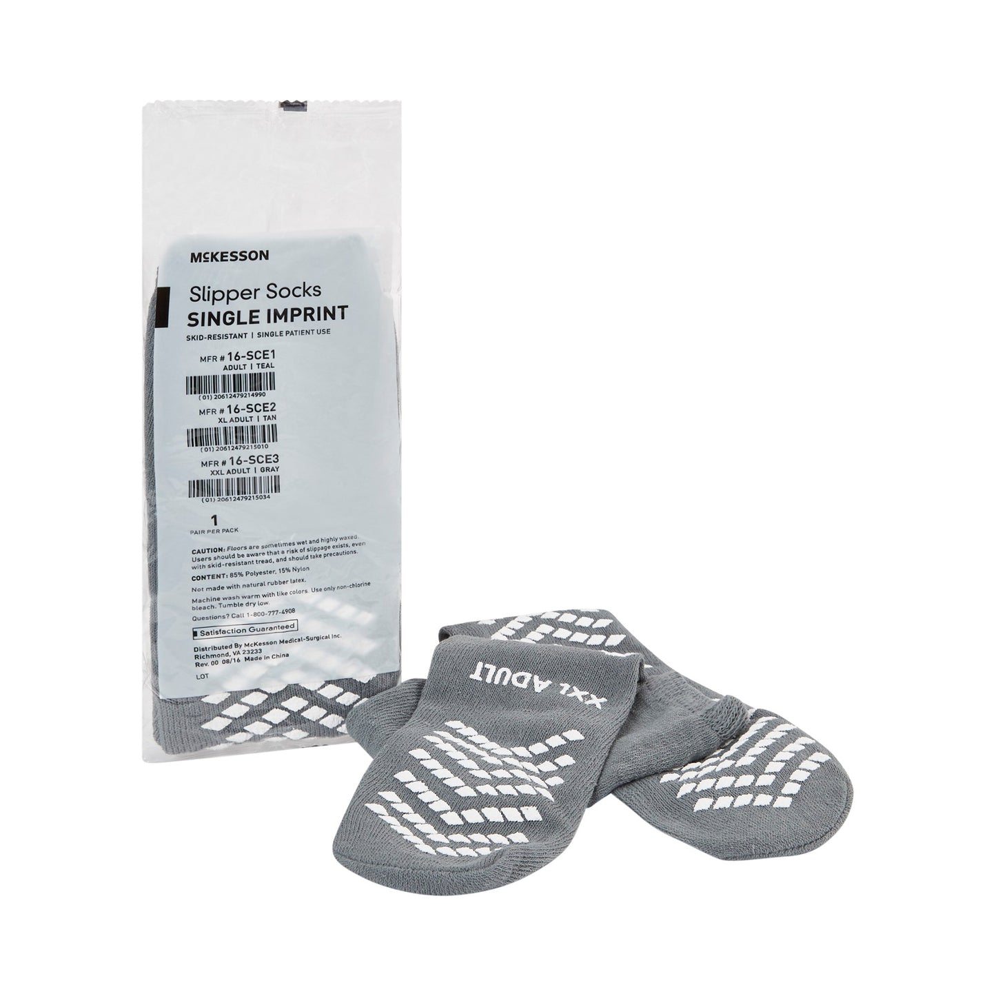 SLIPPER, TERRY ECONOMY SNGL THREAD LF ADLT 2XLG (48PR/CS)