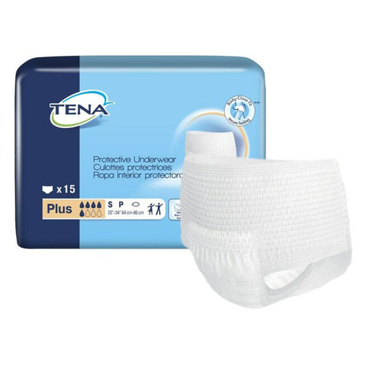 UNDERWEAR, TENA PROTECTIVE PLUS 2XLG (12/BG 4BG/CS)