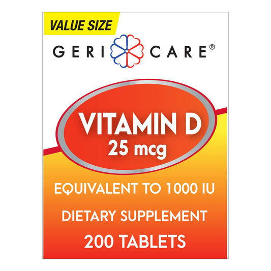 VITAMIN D3, TAB 1000IU (200/BT12BT/CS)