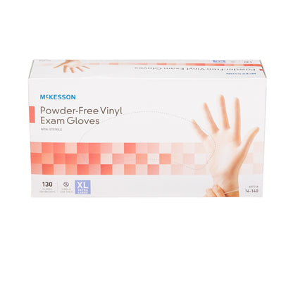 GLOVE, EXAM VNYL XL N/S (130/BX 10BX/CS)