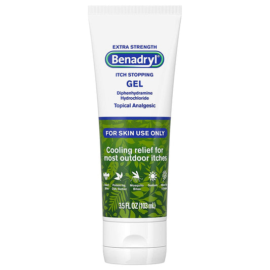 BENADRYL, GEL STOP ITCH 3.5OZ