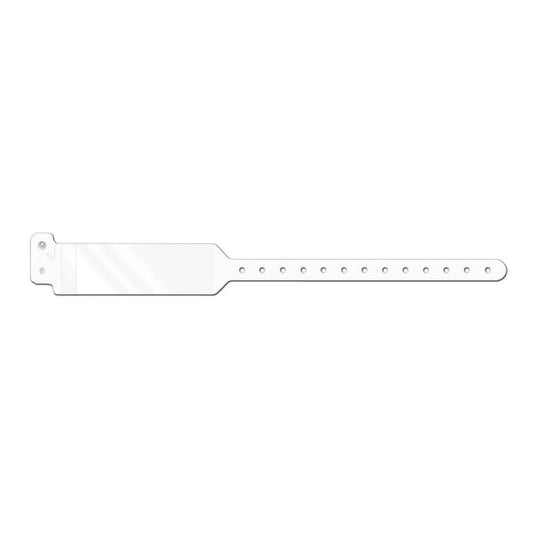 WRISTBAND, CONF-ID-ENT SHIELD POLY SNAP ADLT (500/CS)