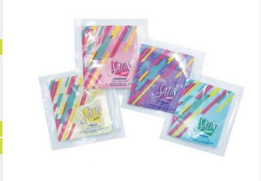 ORAL DAM, GLYDE ASSORTED FLAVORS LATEX DAMS (100/CS)