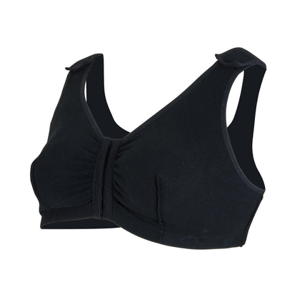SUPPORT, SURGI-BRA II BREAST COTTON BLK LF 38B/C/D