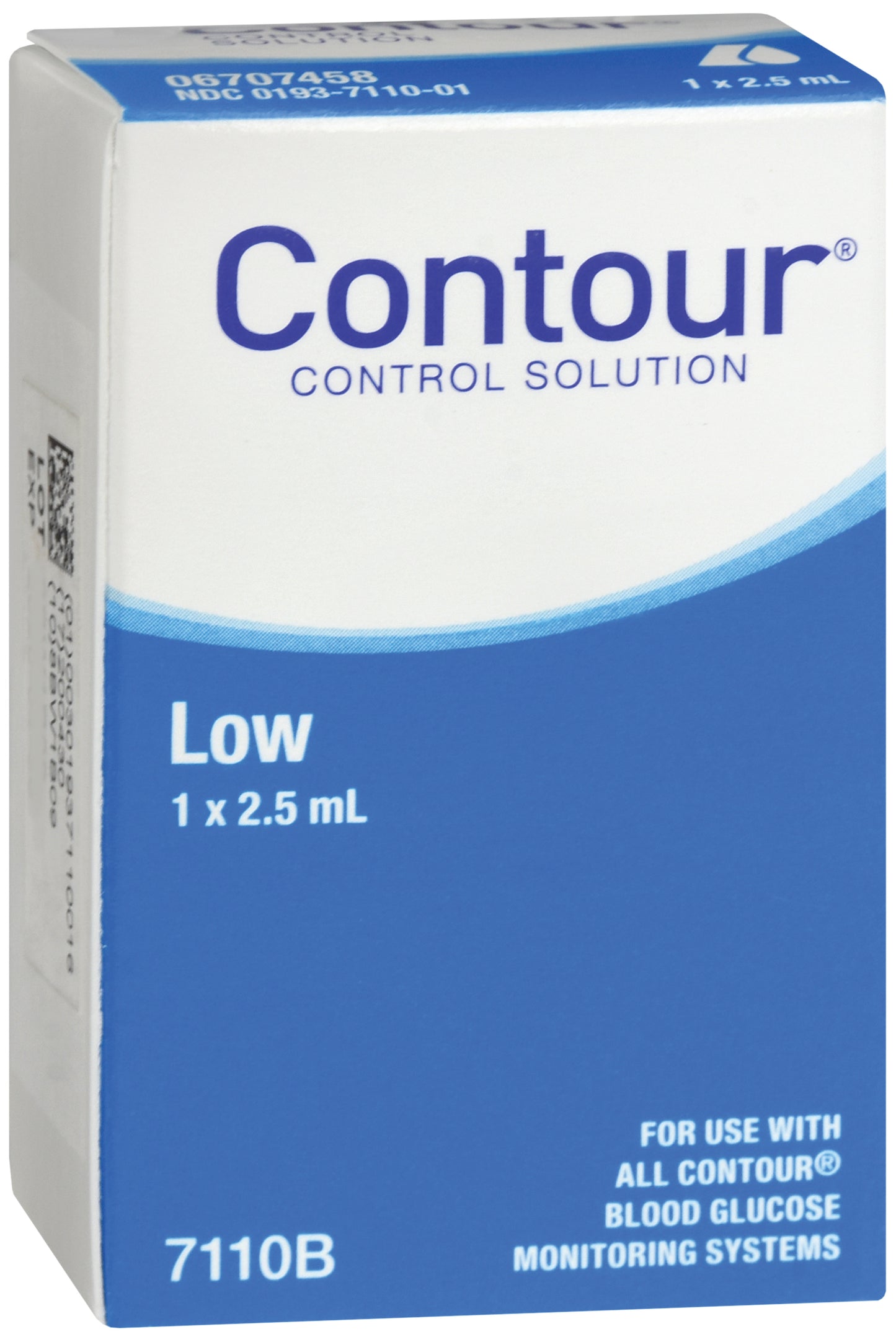 CONTROL, CONTOUR GLU LOW 2.5ML(12/CS)