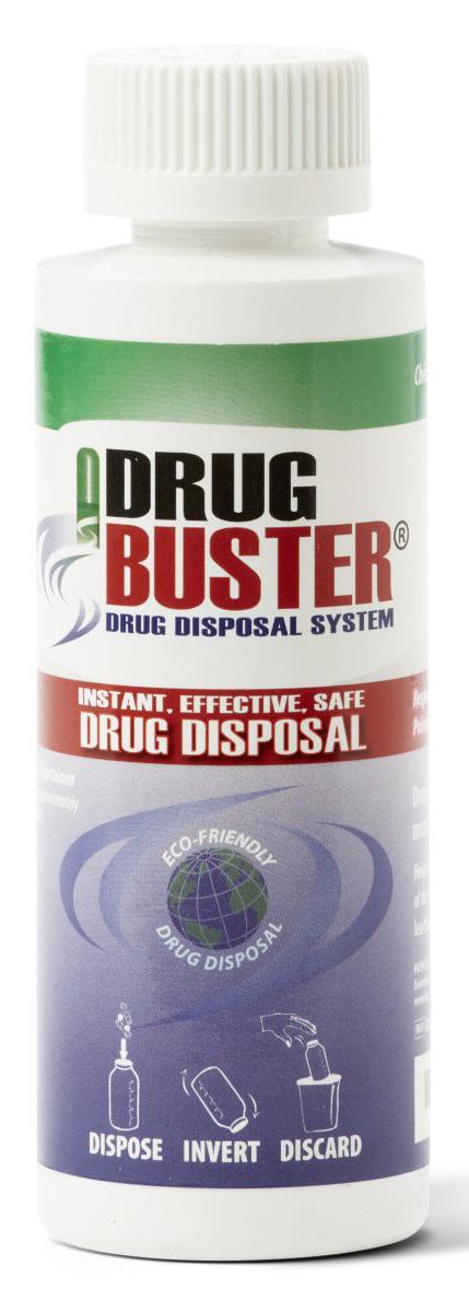 DISPOSAL SYSTEM, SOL DRUG BUSTER DRUG 4OZ (96/CS)