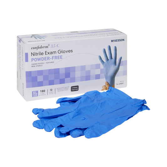 GLOVE, EXAM NTRL XL N/S CHEMO 3.5C (180/BX 10BX/CS)