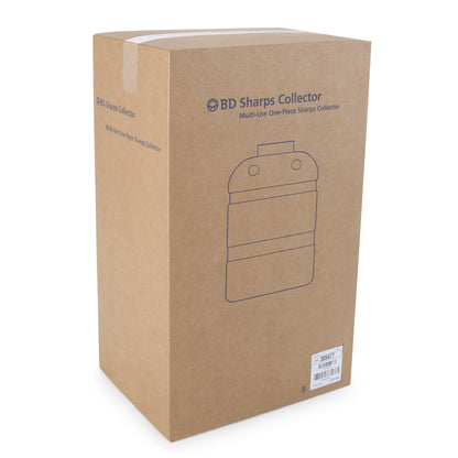 CONTAINER, SHARPS RED 19.7QT FNL LID (8/CS)