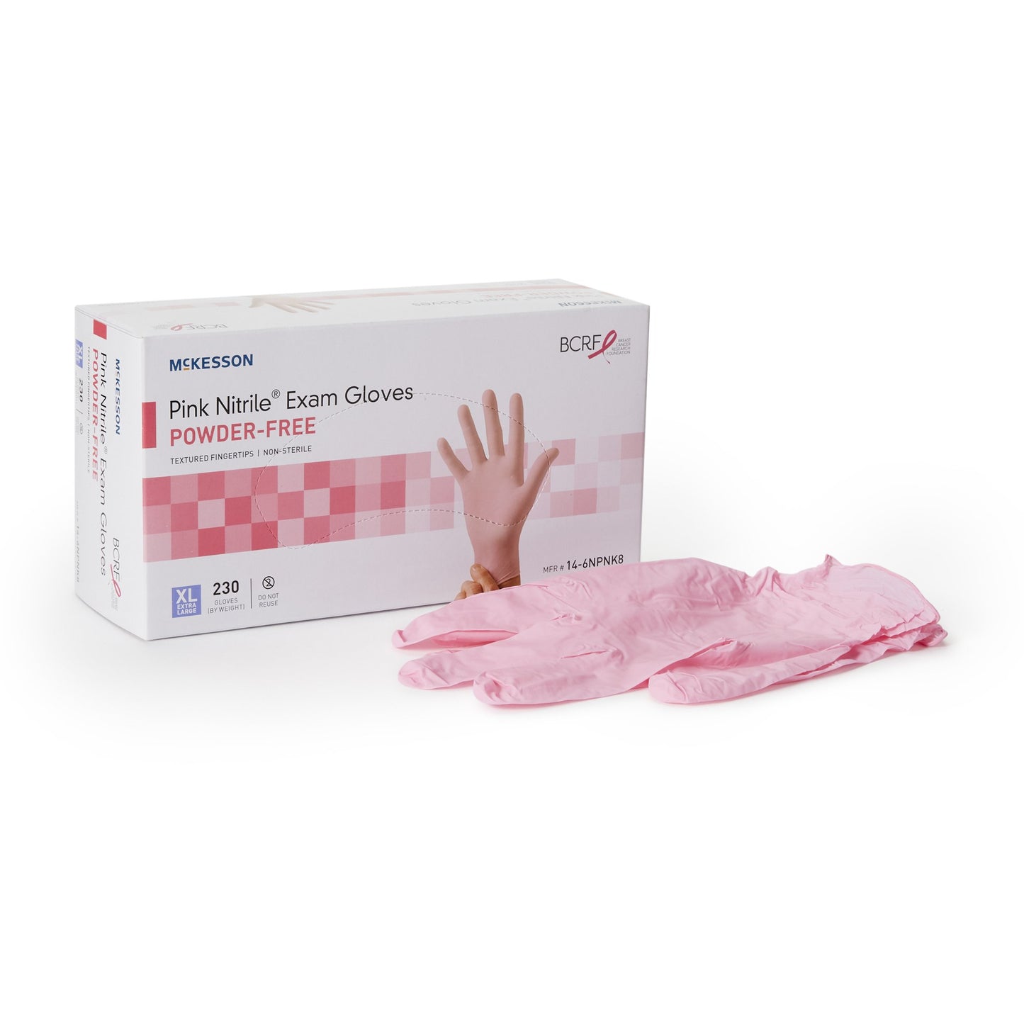 GLOVE, EXAM NTRL XL N/S PNK 3.0 (230/BX 10BX/CS)