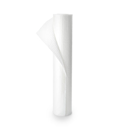 PAPER, TABLE POLY PERF WHT 18"X125' (9RL/CS)