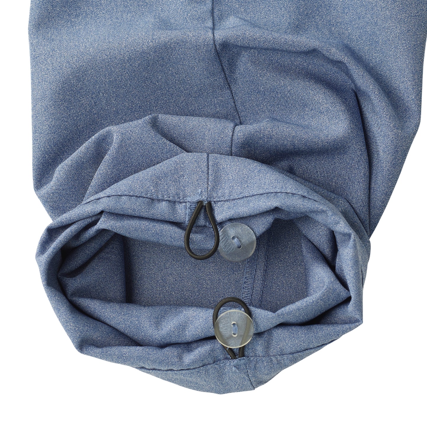 PANTS, GABARDINE OPEN BACK WMNS HEATHER BLU SM