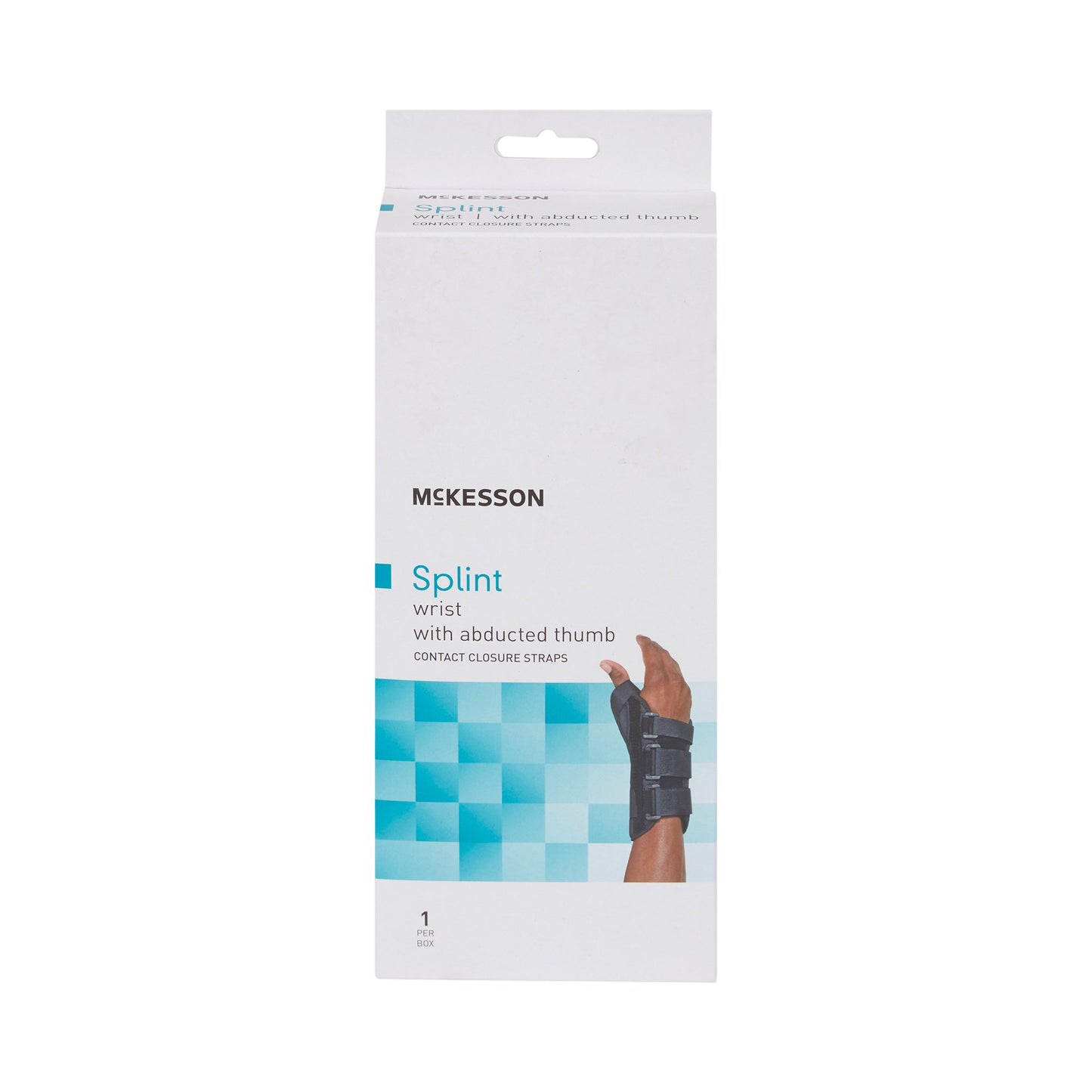 WRIST SPLINT, W/ABDUCTED THUMBLT LG 8.5"
