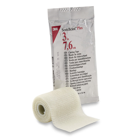 TAPE, CAST SCOTCHCAST 3"X4YDS WHT (10RL/BX)