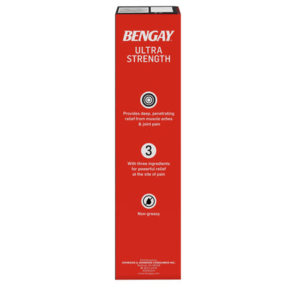 BENGAY, ULTRA STRENGTH 4OZ (36/CS)