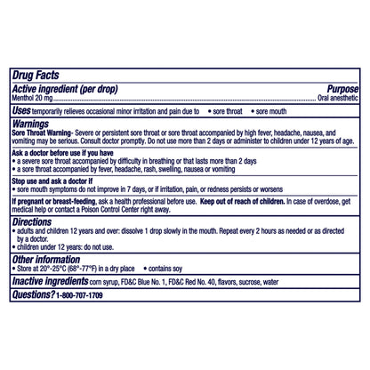 VICKS, DRP VAPOCOOL MAX STRENGTH (18/BG)