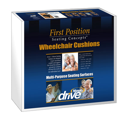 CUSHION, PREMIER ONE F/WHEELCHAIR 20"X16"X3" (4/CS)
