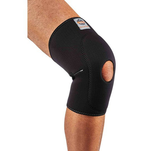 KNEE SLEEVE, NEOPRENE OPEN PATELLA & ANTERIOR PAD XLG