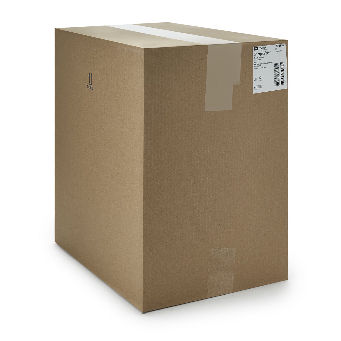 CONTAINER, SHARPS RED 8GL W/LID (10/CS)